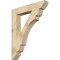 Ekena Millwork Olympic Slat Rough Sawn Bracket, Douglas Fir, 6"W x 38"D x 46"H BKT06X38X46OLY06RDF - alternate 1